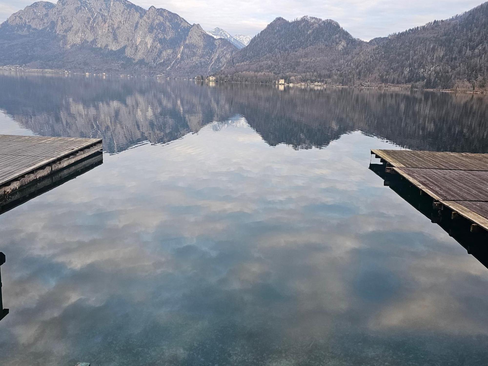 Ferienwohnung Attersee Steinbach am Attersee Exteriör bild