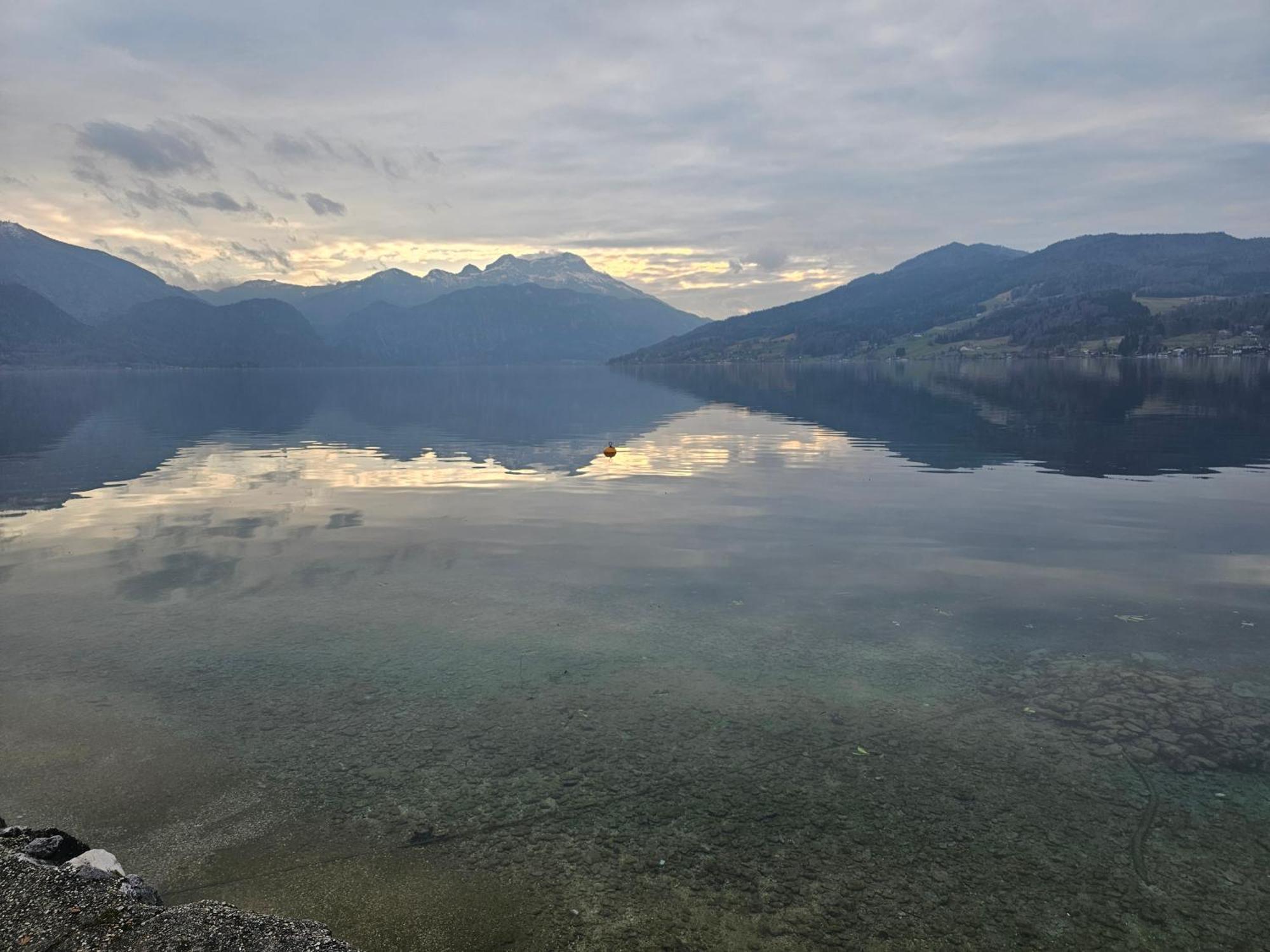 Ferienwohnung Attersee Steinbach am Attersee Exteriör bild